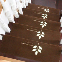 Edge Preliminary Stairway Mat Stairs Tread Mat Solid Wood Luminous Paragraph Stairs Floor Blanket Anti Slip Mat Free Glued Self-Stick Foot Mat