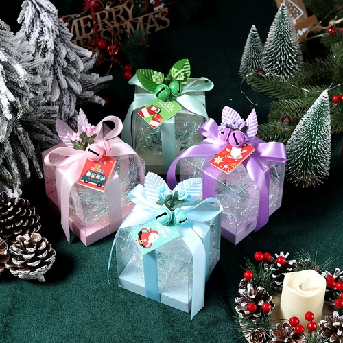 Apple, рождественский защитный амулет, прозрачная подарочная коробка, подарок на день рождения