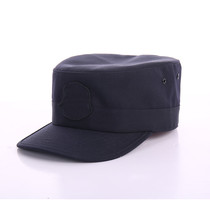 The new Navy Green Wool Material is used as a training hat Flat top training security patrol hat is quite solid and stylish shade sunscreen hat