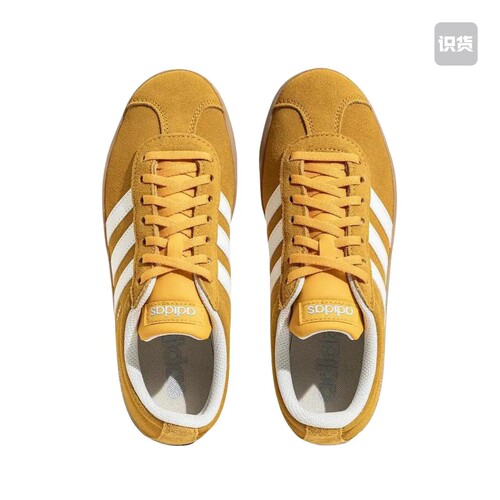 adidas VL Court T头鞋 德训鞋 板鞋 休闲舒适耐磨防滑复古圆头 - 图2