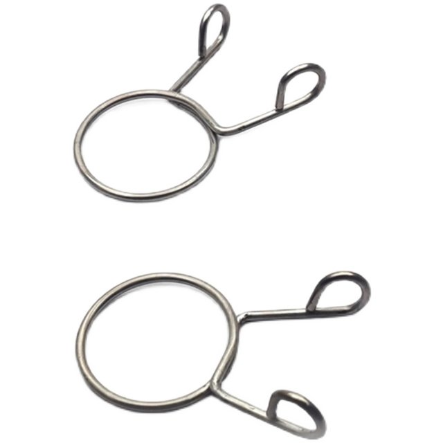 Steel wire clamp spring clip 304 stainless steel water pipe clip