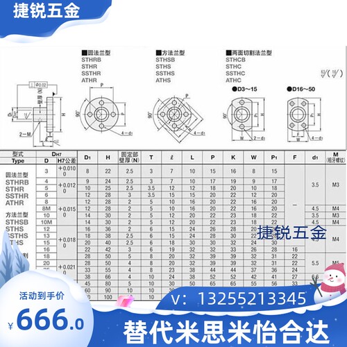 STHR25 STHC导向轴支座光轴圆棒夹紧座底座45钢圆形固定座STHRB20 - 图3
