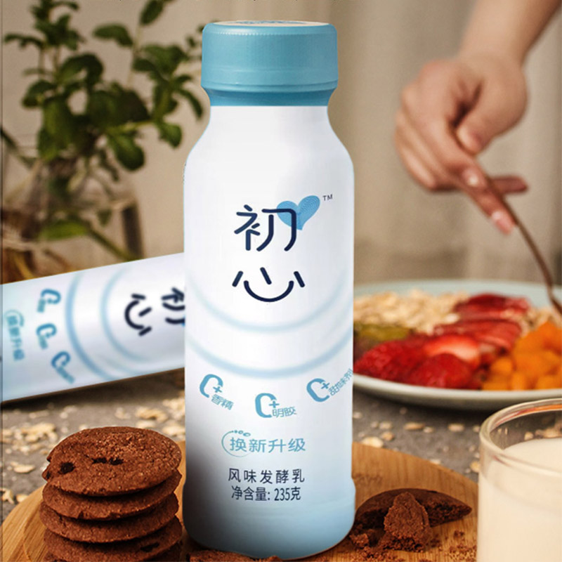 新希望琴牌初心无0添加早餐原味儿童孕妇宝宝低温酸奶牛奶发酵乳