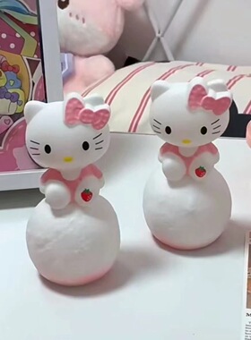 玉桂狗小夜发光玩偶摆件