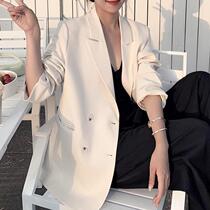 SLY PORGIO SUIT JACKET WOMAN SPRING AUTUMN Korean version Advanced senses minimalist Temperament Loose Casual Little West Suit Jacket