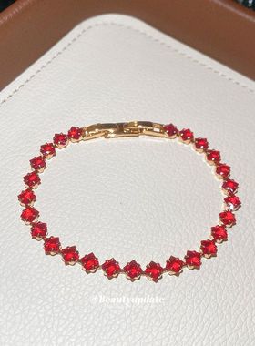 欧美爆款防水不锈钢手链精致18