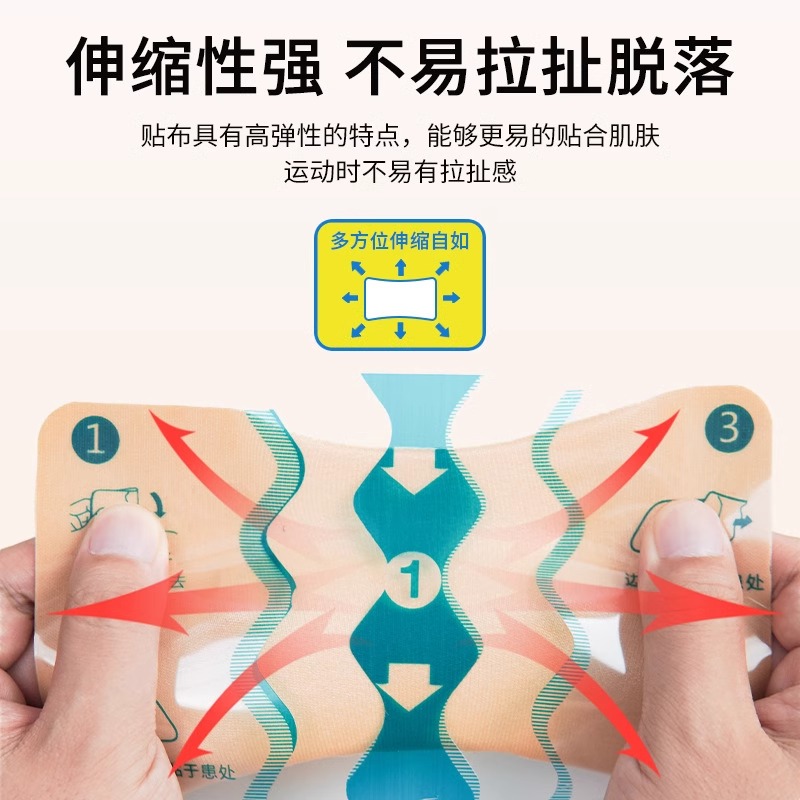 氨糖软骨素膝盖贴官方旗舰店正品艾草艾灸膝盖肩颈椎热敷膝关节贴 - 图2