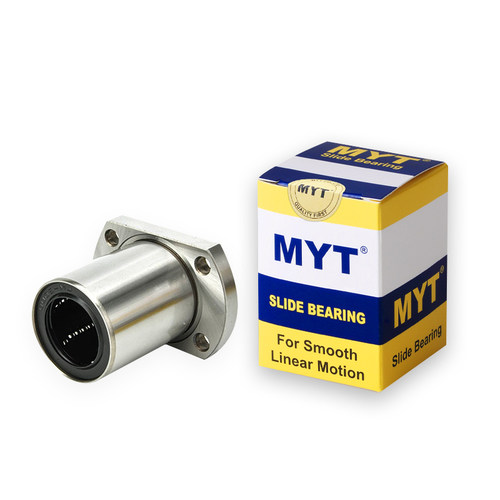 美亚特MYT椭圆双切边直线轴承LMH6 8 10 12 13 16 20 25 30UU/LUU - 图3