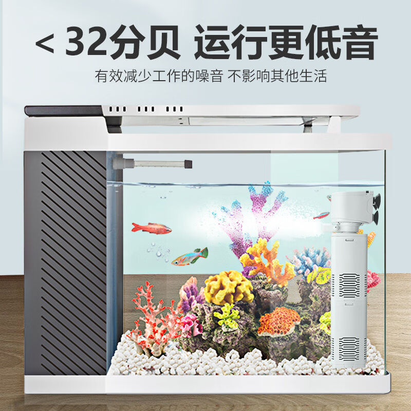 京业JINGYE鱼缸多功能过滤器JY-6100F款6W增氧水泵吸便抽水过滤 - 图3