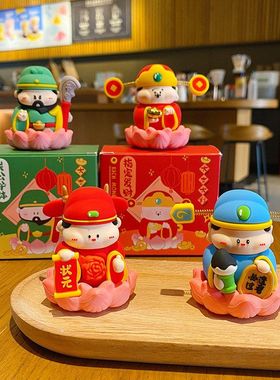 小将摆饰原创莲花桌面摆件创意