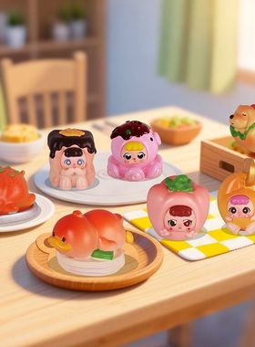 潮玩摆件变色变色车载直销盲盒