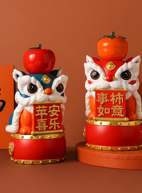 贝汉美创意新中式门神财神装饰品家居玄关客厅桌面摆件送朋友礼物