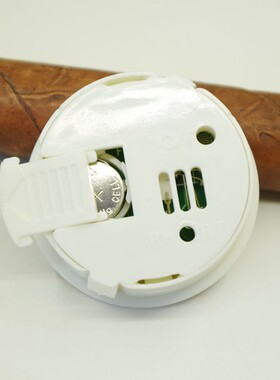 圆形嵌入式温湿度计雪茄保湿盒酒柜配件迷你电子数显室内外爬虫宠