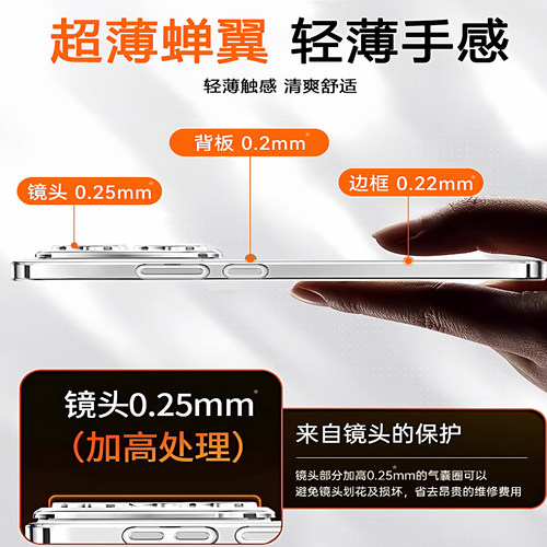 【德国进口】开晖适用opporeno15手机壳oppofindx9pro保护套reno14/13透明findx8ultra新款reno12超薄8s+男女-图1