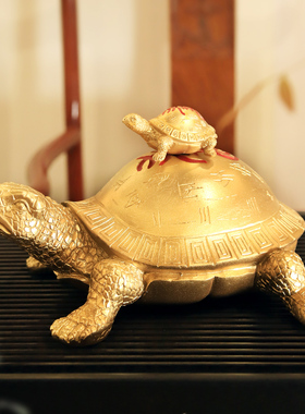招财龟摆件文艺装饰品