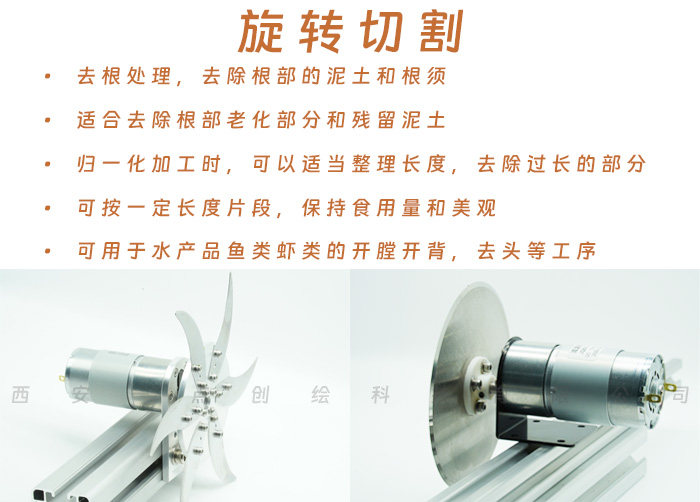 YDI-J32旋转切割装置不锈钢圆形刀切片机创叶菜蔬菜切割去叶,淘宝优惠券,粉丝福利购,淘宝优惠卷