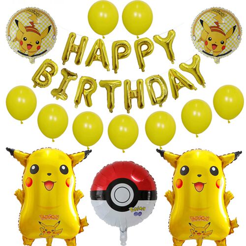 1set Pikachu Pokemon Go Jenny Turtle oons Birthday Party Dec - 图2