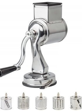 2022 New Vegetable Cutter Fast Drum Rotary Grater Manual Col