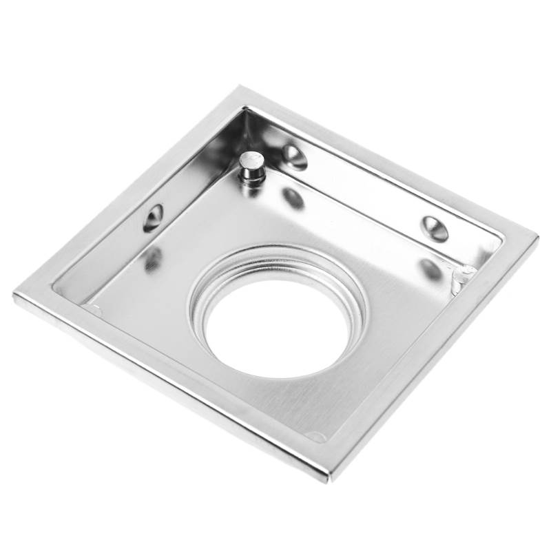 Stainless Steel 15x15cm Square Shower Floor Drain Tile Inser - 图3