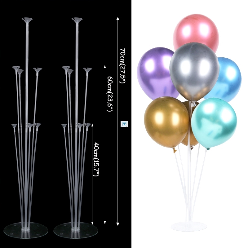 1/2set Baloon Garland Round Balloon Stand arch Baby Shower - 图1