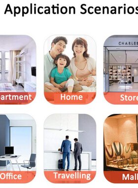 Tuya WiFi Door Sensor, Smart Door Open/Closed Detectors, Voi