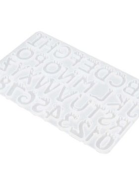 Number Mold Cake Decoration Mold DIY Epoxy Cake Decoration M