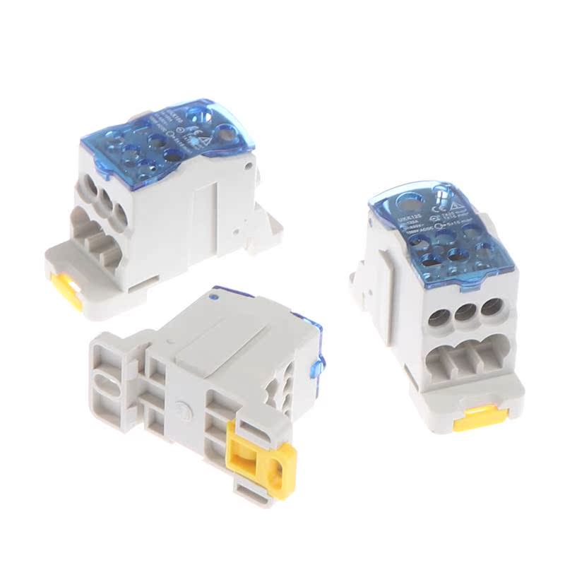 UKK 80A/125A/160A 1 In Multiple-out Distribution Box Din Rai - 图0