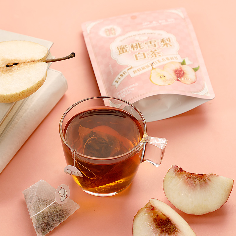 沪上阿姨茶包蜜桃雪梨白茶茶包青提茉莉绿茶花果茶冷泡茶茶叶