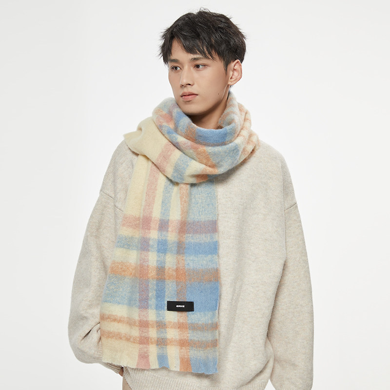  鸿星尔克鹏景围巾/丝巾/披肩