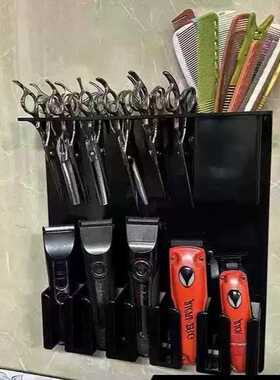 理店美发师壁式推子剪刀滚梳梳子