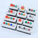 Button switch control box 12345 hole start stop indicator light industrial thickened plastic box outdoor waterproof