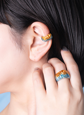 Palnartpoc日本手作水洼戒指