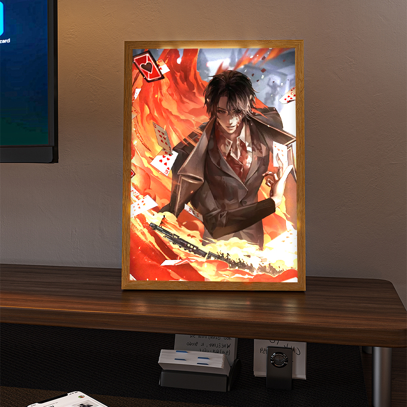 我不是戏神灯光画陈伶动漫周边手办小夜灯装饰画吧唧流麻生日礼物 - 图1