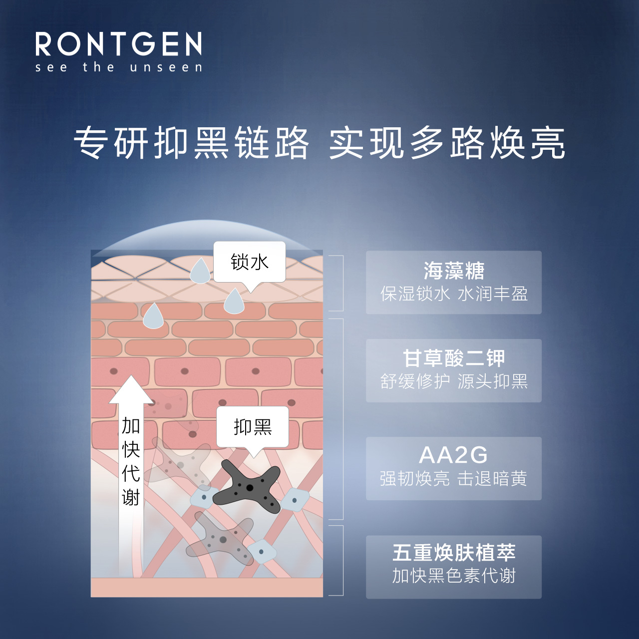 【效期介意慎拍】RONTGEN伦琴精华水 提亮补水保湿甘草美焕肤胶原 - 图0