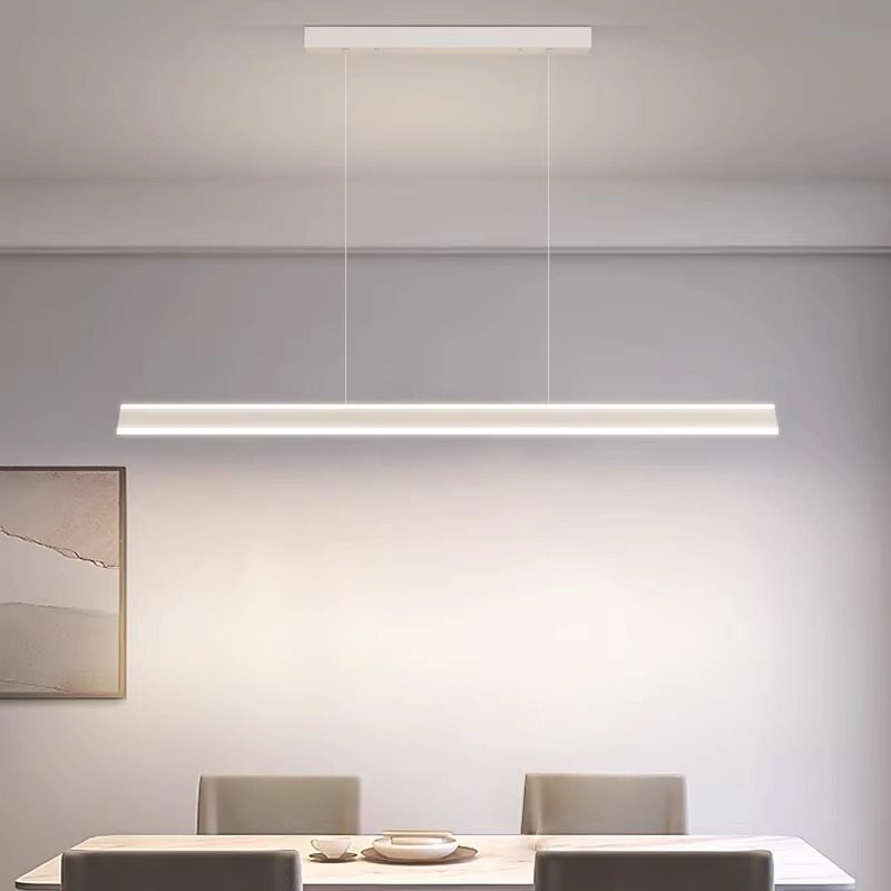 全光谱护眼长条餐厅吊灯一字极简餐桌吧台现代简约极简岛台餐吊灯,淘宝优惠券,粉丝福利购,淘宝优惠卷