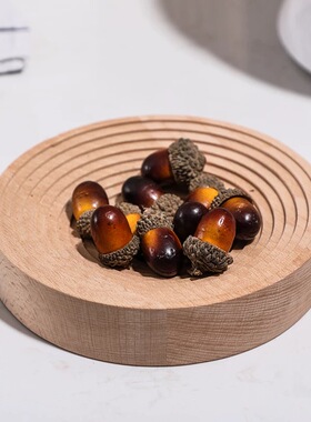 样板间厨房木砧板厨师机仿真鸡蛋