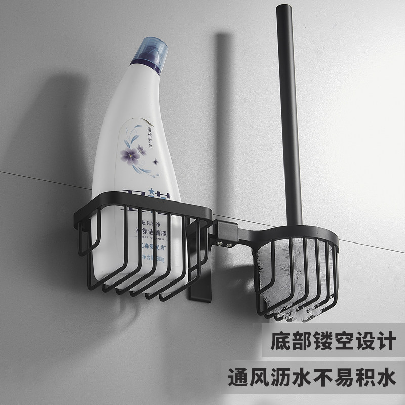 No blind spots, no punching, space aluminum rust-proof and moisture-proof toilet