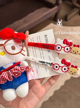 日系可爱kitty发夹大号鸭