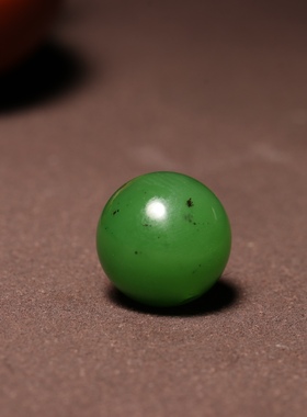 和田玉籽料圆珠碧玉珠子手串配珠