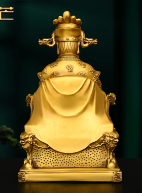 铜广济龙王佛像祠堂龙五爷居供奉