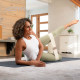WeGym suede yoga mat anti-slip and silent