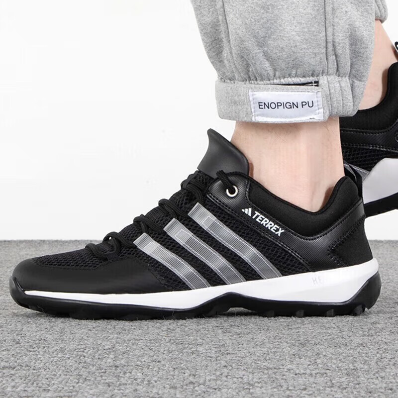 阿迪达斯adidas25夏季新款男鞋户外运动休闲透气溯溪涉水鞋HP8634 - 图0