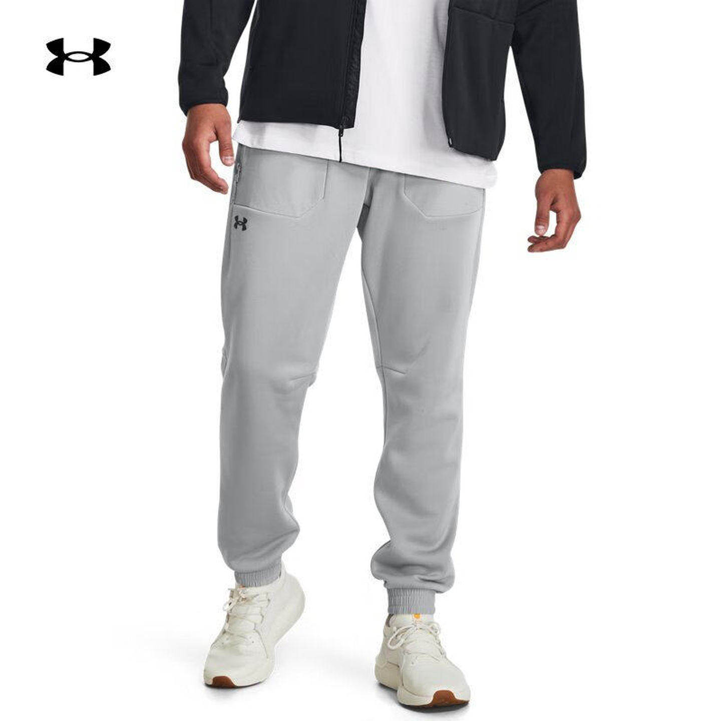 安德玛UA长裤秋冬款Essential男子加绒保暖束脚休闲运动裤1382287,淘宝优惠券,粉丝福利购,淘宝优惠卷