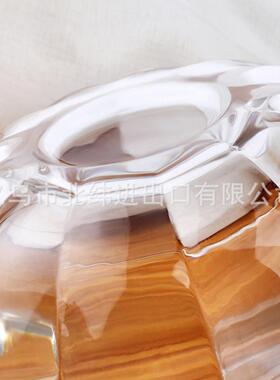 欧式创意南瓜玻璃糖罐收纳盒