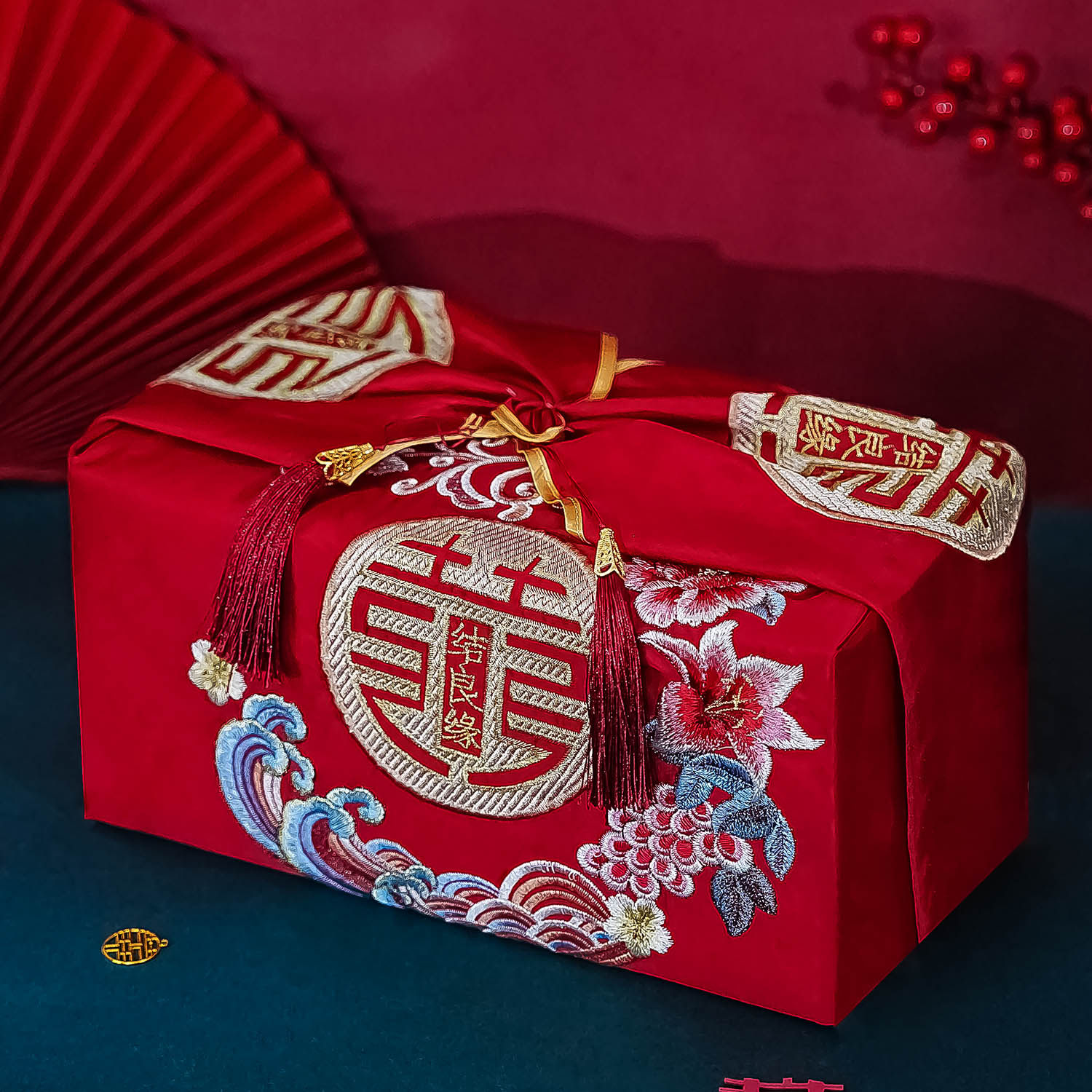 结婚用品大全陪嫁套装婚庆女方高档新娘嫁妆喜盆备婚洗漱物品全套,淘宝优惠券,粉丝福利购,淘宝优惠卷