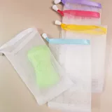 Мыло ручной работы из пены, очищающее молочко для умывания для лица, сетчатая сумка