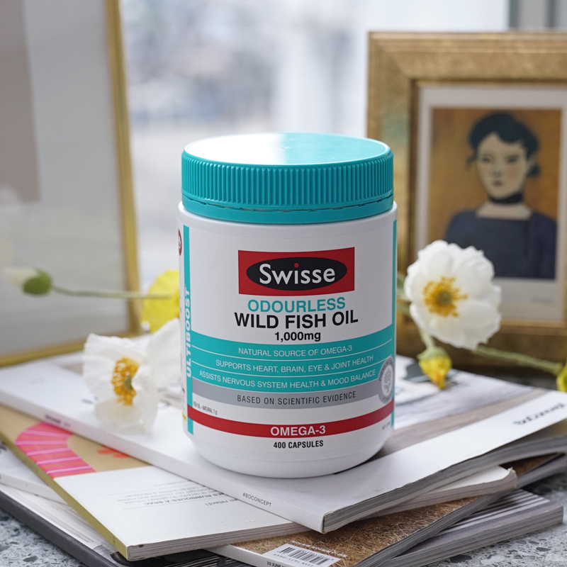swisse深海鱼油进口官方正品鱼肝油 naturerepublic美妆海外鱼油/深海鱼油