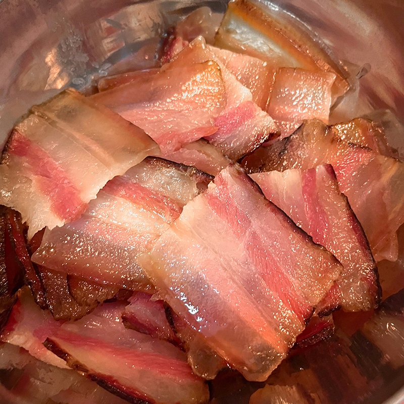 腊肉四川特产农家自制烟熏肉咸肉非湖南湘西贵州腊肠食材五花腊肉-图1