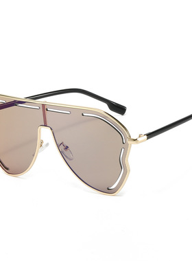 日本topwhit新款欧美异形太阳镜女式个性高级感墨镜女sunglasses