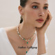 Amber Loli Amazonite Pearl Necklace